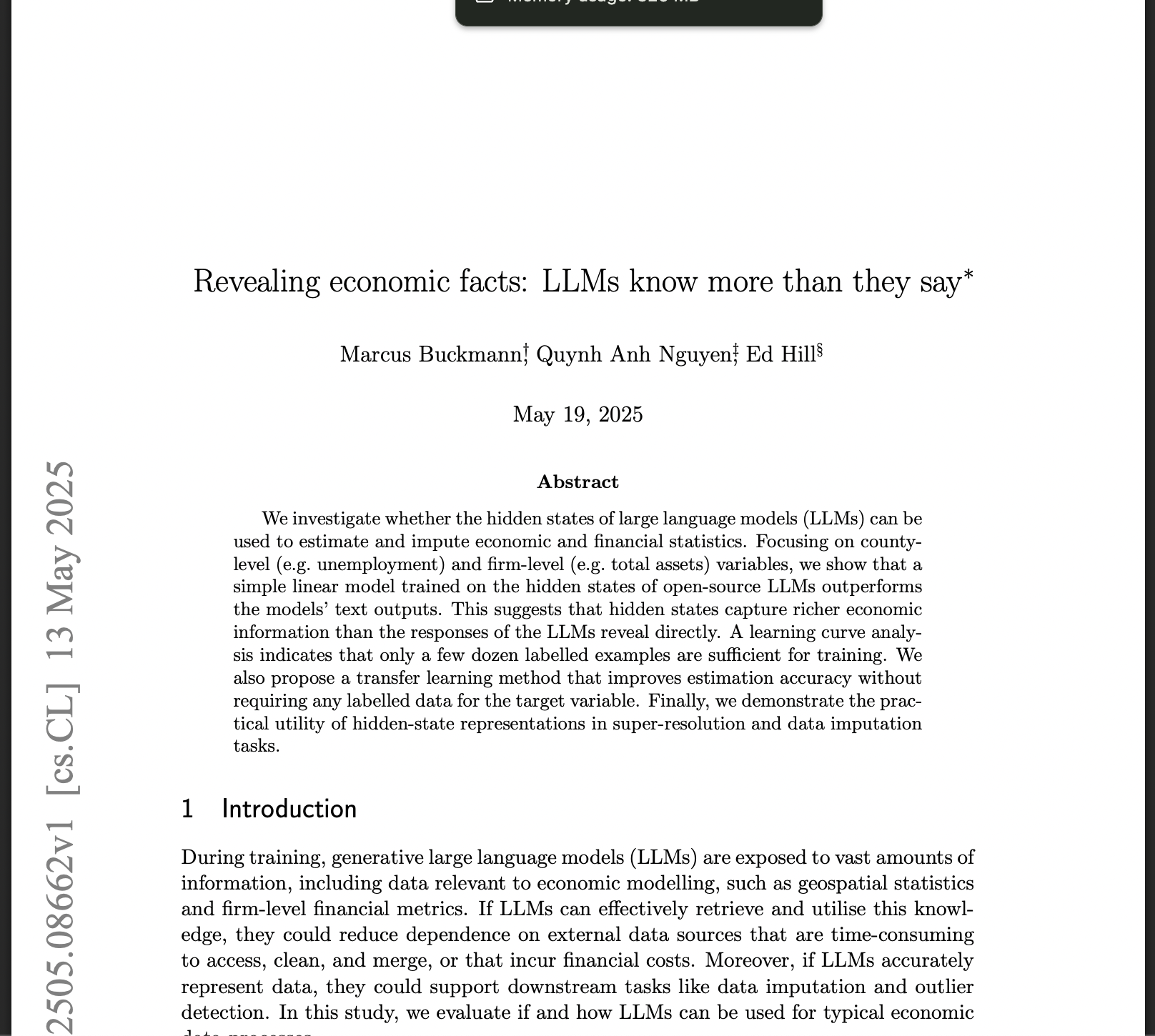 Revealing Economic Facts: Llms Know More Than They Say