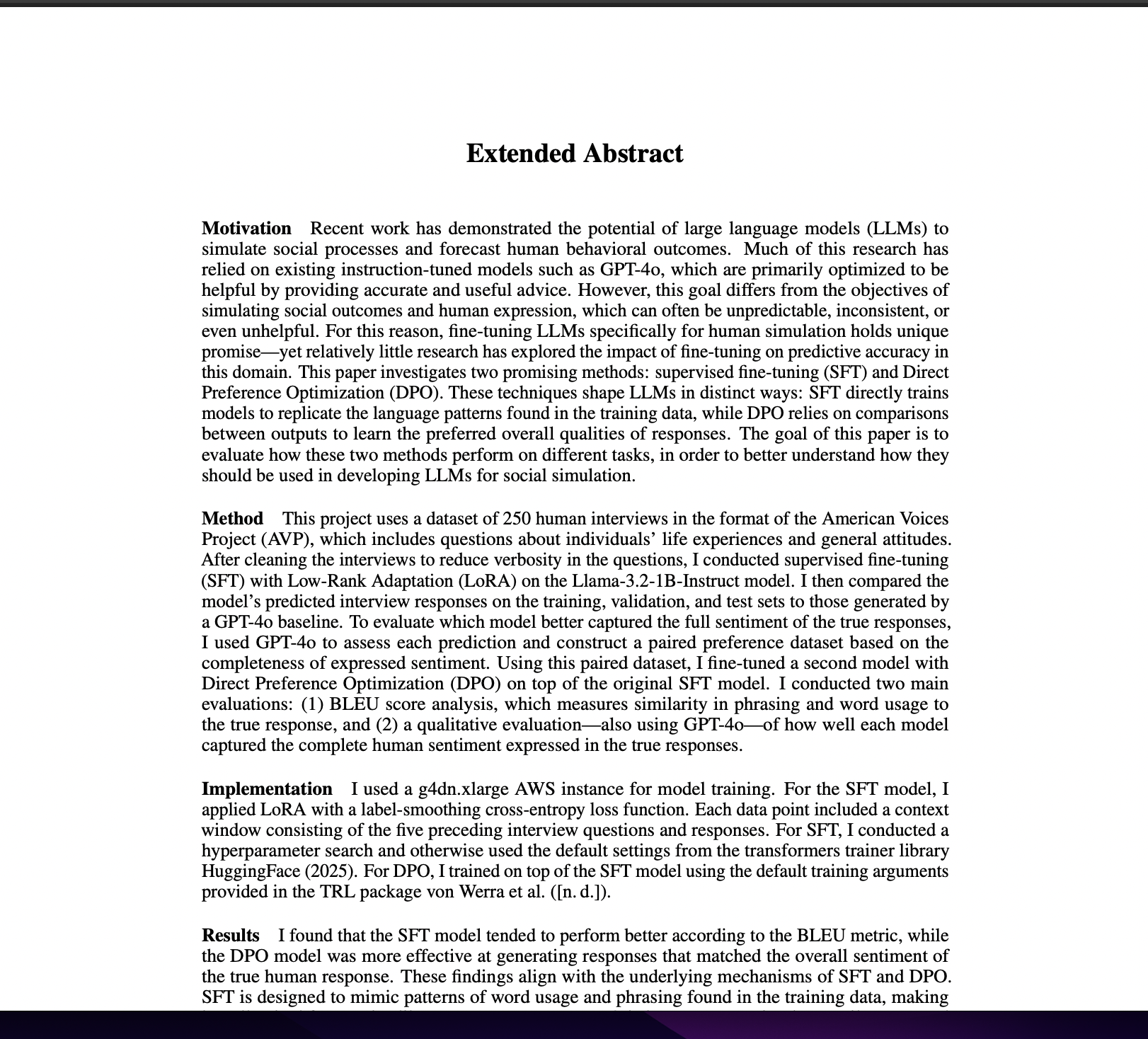 Simulation Reinforcement Learning: Improving Llm Predictive Social Modeling