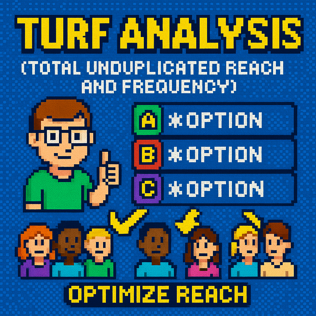 TURF Analysis (Total Unduplicated Reach and Frequency)